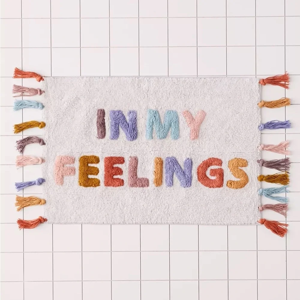 In My Feelings Bath Mat